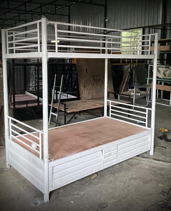 Storage BunkBed with Mattress